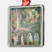 Der Monat Juni, c.1400 Ornament Aus Metall (Links)