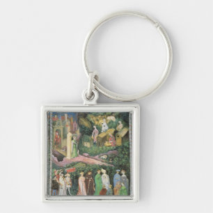 Der Monat Juni, c.1400 Schlüsselanhänger