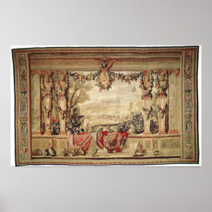 Der Monat von November-Chateau von Blois Poster