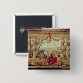 Der Monat von Oktober-Chateau des Tuileries Button (Vorne & Hinten)