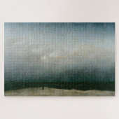Der Mönch am Meer: Caspar David Friedrich Puzzle (Horizontal)