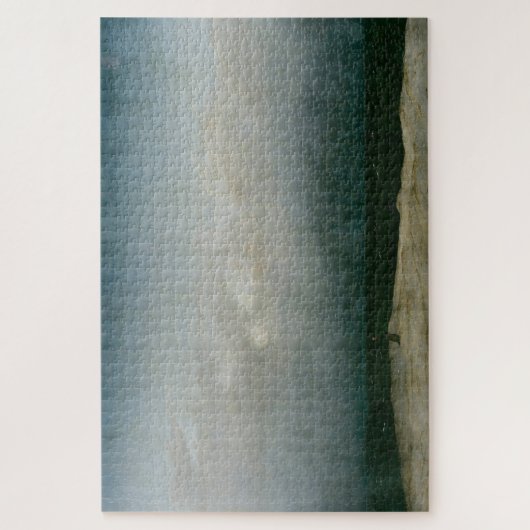 Der Mönch am Meer: Caspar David Friedrich Puzzle (Vertikal)