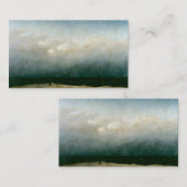 Der Mönch am Meer von Caspar David Friedrich Begleitkarte (Vorne/Hinten)