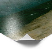 Der Mönch am Meer von Caspar David Friedrich Fotodruck (Ecke)