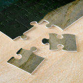 Der Mönch am Meer von Caspar David Friedrich Puzzle (Seite)