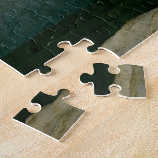 Der Mönch am Meer von Caspar David Friedrich Puzzle (Seite)