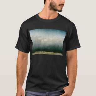 Der Mönch am Meer von Caspar David Friedrich T-Shirt