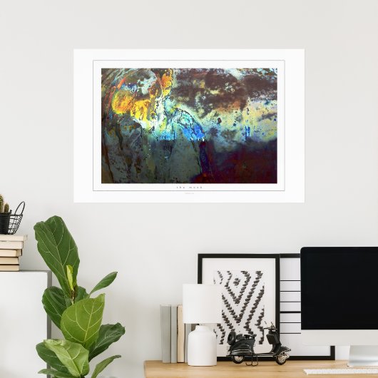 Der Mönch Poster (Heimbüro)