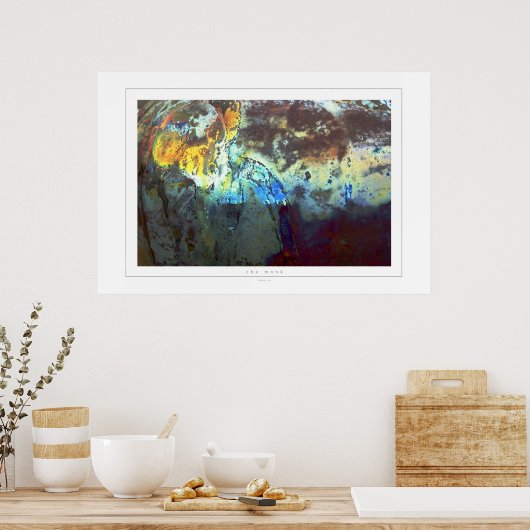 Der Mönch Poster (Küche)