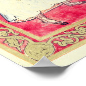 Der Mönch Ruodprehet präsentiert sein Buch Poster (Ecke)