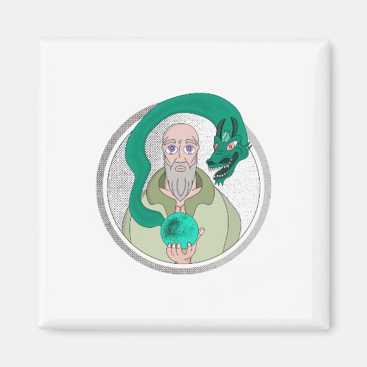 Der Mönch und der Drache Magnet (Vorne)