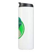 Der Mönch und der Drache Thermosbecher (Nach rechts gedreht)