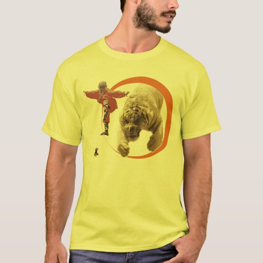 Der Mönch und der Tiger T-Shirt (Vorderseite)