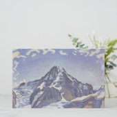 Der Mönchsberg mit Wolken (Ferdinand Hodler) Briefpapier (Stehend Vorderseite)