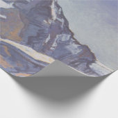 Der Mönchsberg mit Wolken (Ferdinand Hodler) Geschenkpapier (Ecke)