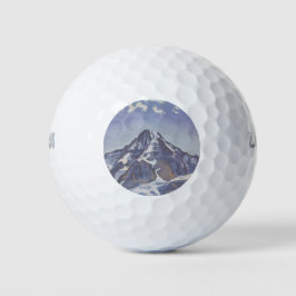 Der Mönchsberg mit Wolken (Ferdinand Hodler) Golfball