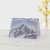 Der Mönchsberg mit Wolken (Ferdinand Hodler) Karte (Gelbe Blume)