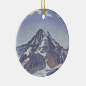 Der Mönchsberg mit Wolken (Ferdinand Hodler) Keramik Ornament (Rechts)