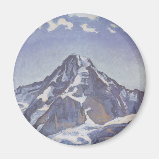 Der Mönchsberg mit Wolken (Ferdinand Hodler) Magnet (Vorne)