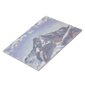 Der Mönchsberg mit Wolken (Ferdinand Hodler) Notizblock (angewinkelt)