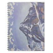 Der Mönchsberg mit Wolken (Ferdinand Hodler) Notizblock (Vorderseite)