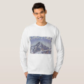 Der Mönchsberg mit Wolken (Ferdinand Hodler) T-Shirt (Vorne ganz)