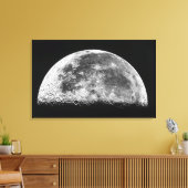 Der Mond 2 Leinwanddruck (Insitu (Wohnzimmer))