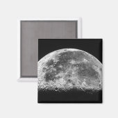 Der Mond 2 Magnet (Vorderseite/Rückseite)