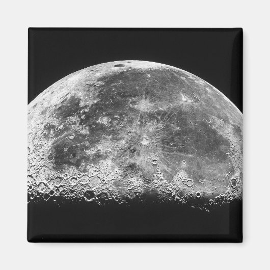 Der Mond 2 Magnet (Vorne)