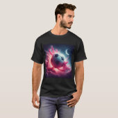 Der Mond am Ball T-Shirt (Vorne ganz)