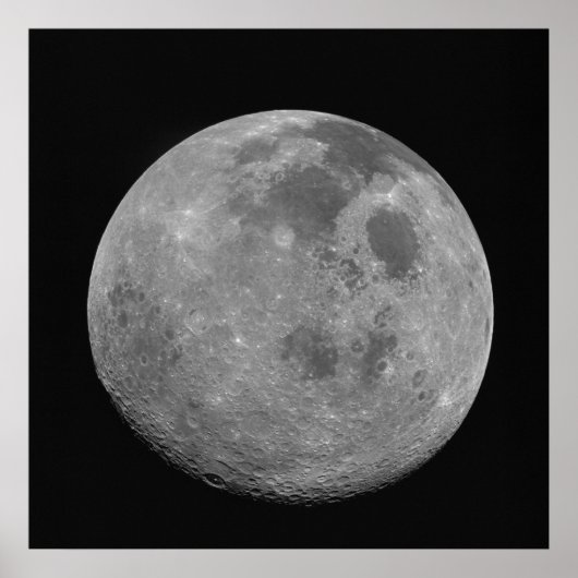 Der Mond (Apollo 17) Poster (Vorne)