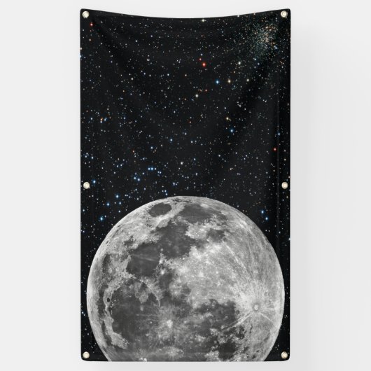 der Mond Banner (Vertikal)