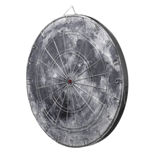 Der Mond Dartscheibe (Vorderseite rechts)