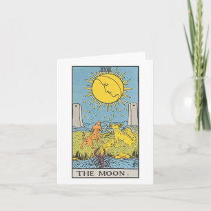 Der Mond - das Tarot des Smiths "Rider Waite" Karte