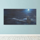 Der Mond der Tell-Geschichte Leinwanddruck (Insitu (Holzboden))