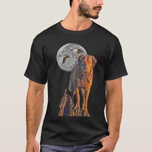 Der Mond des Jägers T-Shirt (Vorderseite)