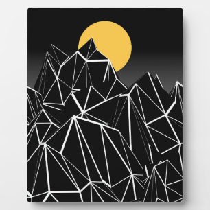 Der Mond Fotoplatte