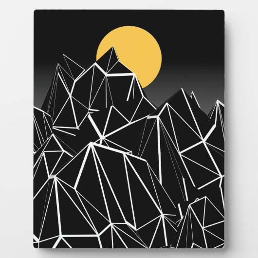 Der Mond Fotoplatte (Vorderseite)