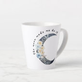 Der Mond hat mich dazu gebracht, es zu tun Milchtasse (Rechte Ecke)