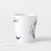 Der Mond hat mich dazu gebracht, es zu tun Milchtasse (Vorderseite)