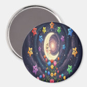 Der Mond, Hüter der Seufzer Magnet (Vorderseite/Rückseite)