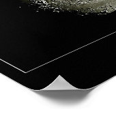 Der Mond II Poster (Ecke)