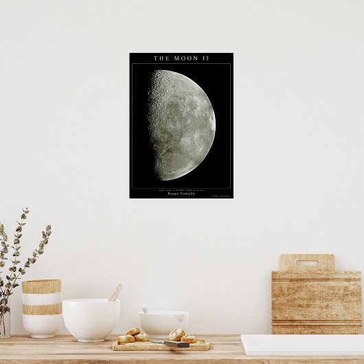Der Mond II Poster (Küche)