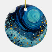 Der Mond im Garten 804 Keramik Ornament (Hinten)