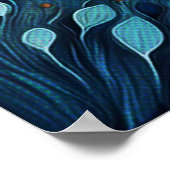 Der Mond im Garten 804 Poster (Ecke)