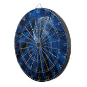 Der Mond in der nächtlichen Himmel Dartscheibe (Vorderseite rechts)