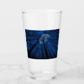 Der Mond in der nächtlichen Himmel Glas (Vorderseite)