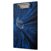 Der Mond in der nächtlichen Himmel Klemmbrett (Links)