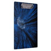 Der Mond in der nächtlichen Himmel Klemmbrett (Rechts)