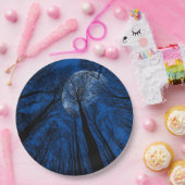 Der Mond in der nächtlichen Himmel Pappteller (Party)